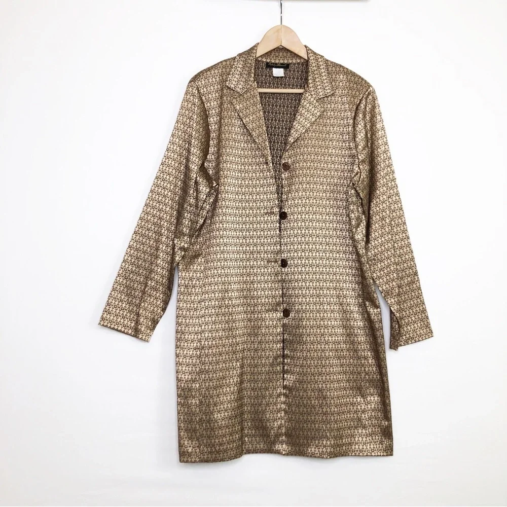 Ashley Stewart Gold Pantsuit - Picture 12 of 14